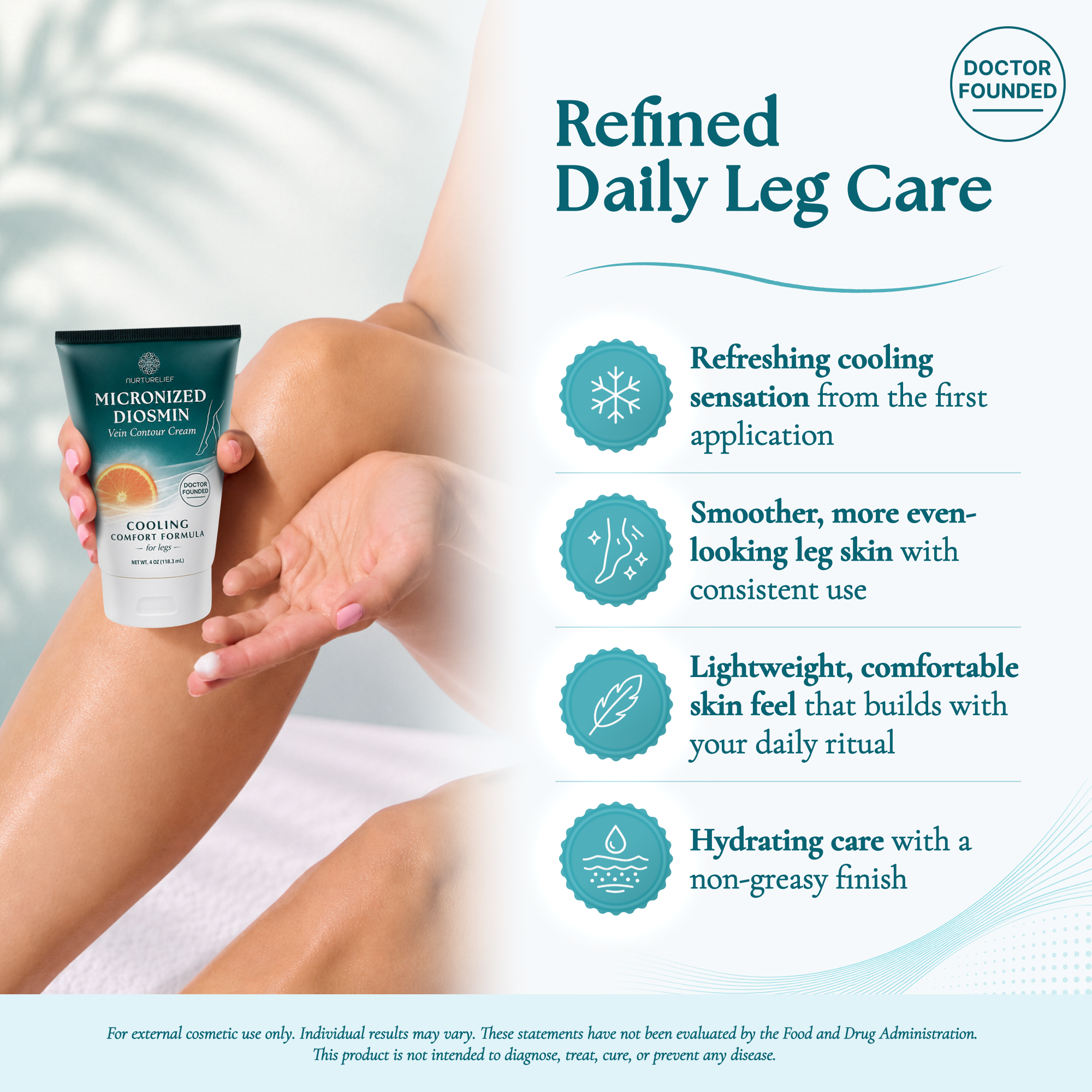 Micronized Diosmin Vein Contour Cream
